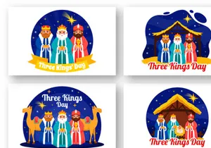 11 Three Kings Day Illustration