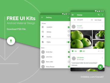 Android Material Design Ui Kits preview picture