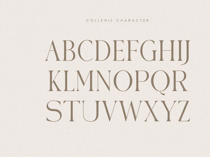 COLLENIS-Display serif