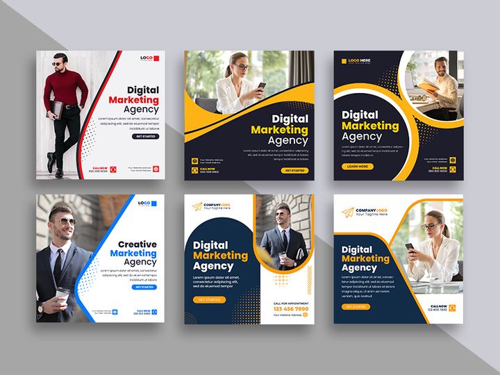 Digital Marketing Agency Instagram Post Ver-7