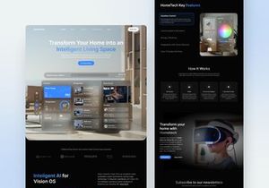 HomeTech - Smarthome for Vision OS