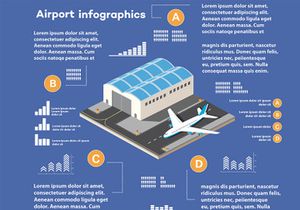 Isometric set infographics