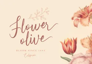Olsaviella - Signature Font