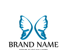 Butterfly logo design