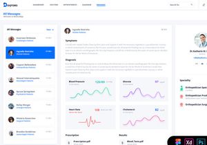 Doqtors Medical Admin Dashboard UI Kit
