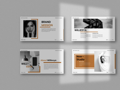 Williesya Creative Powerpoint Template