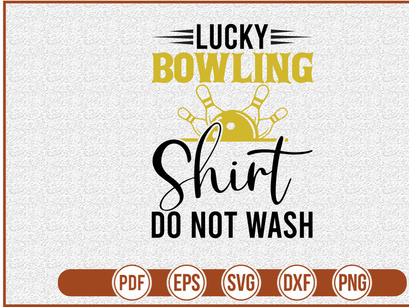 Lucky Bowling Shirt Do Not Wash