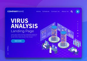 [Vol. 06] Laboratory - Landing Page Illustration