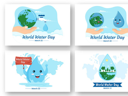 12 World Water Day Illustration