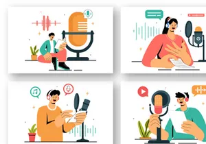 9 Dubbing and Voice Acting Illustration