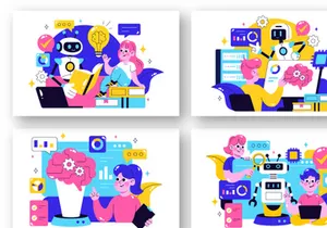 10 Machine Learning Illustration