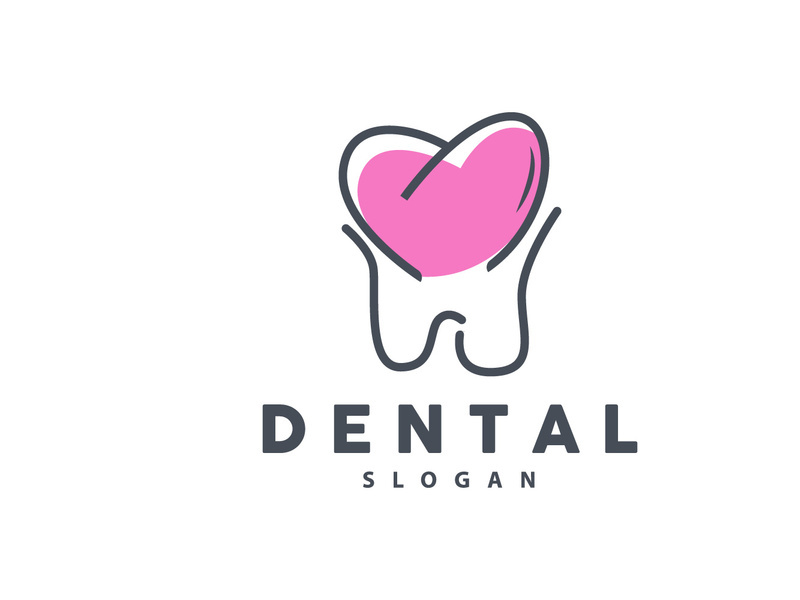 Tooth logo, Dental Health Vector, Care Brand Illustration