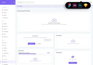 Forms Widgets Dashboard UI Kit