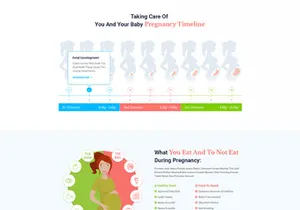 Pregnancy Care Clinic PSD Template