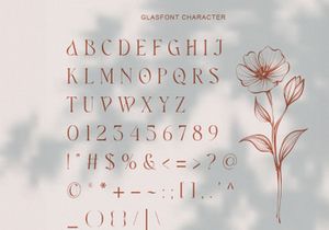 Glasfont