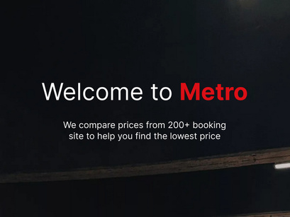 Metro App Design Concept