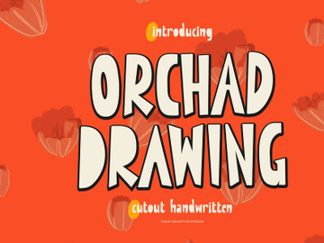 Orchad Drawing | Cutout Handwritten preview picture