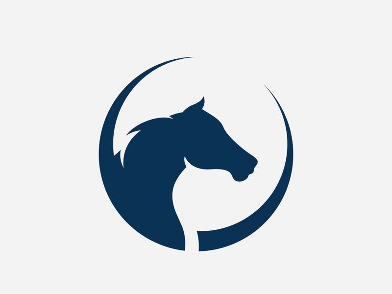 Horse Logo Template Vector illustration design