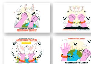 10 Day for the Abolition of Slavery Illustration