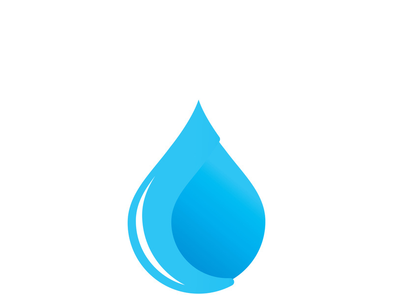 water drop Logo Template vector water icon design