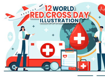 12 World Red Cross Day Illustration preview picture