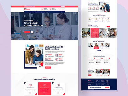 Business Consultancy Agency web design