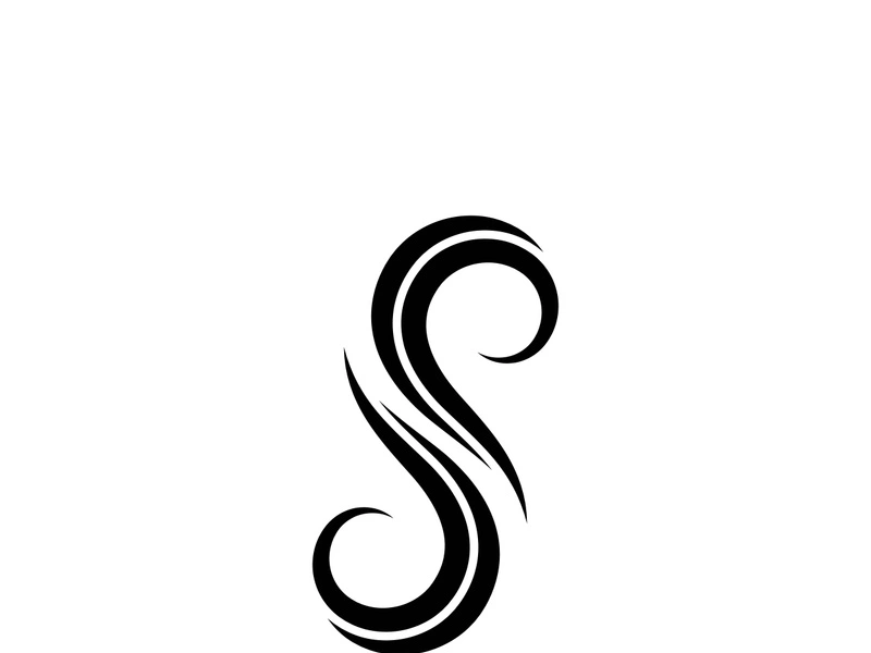 Business corporate S letter logo design vector