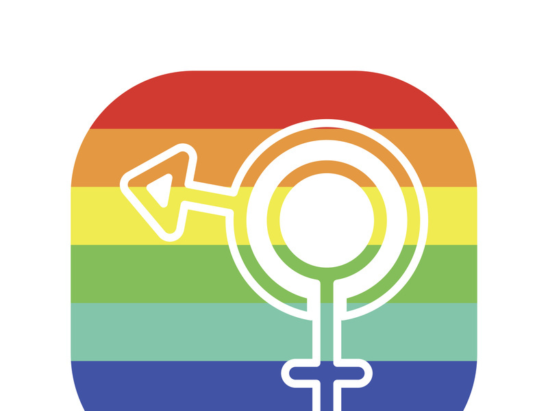 Gender logo design