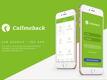 Callmeback -  UI Design for Job Search preview picture