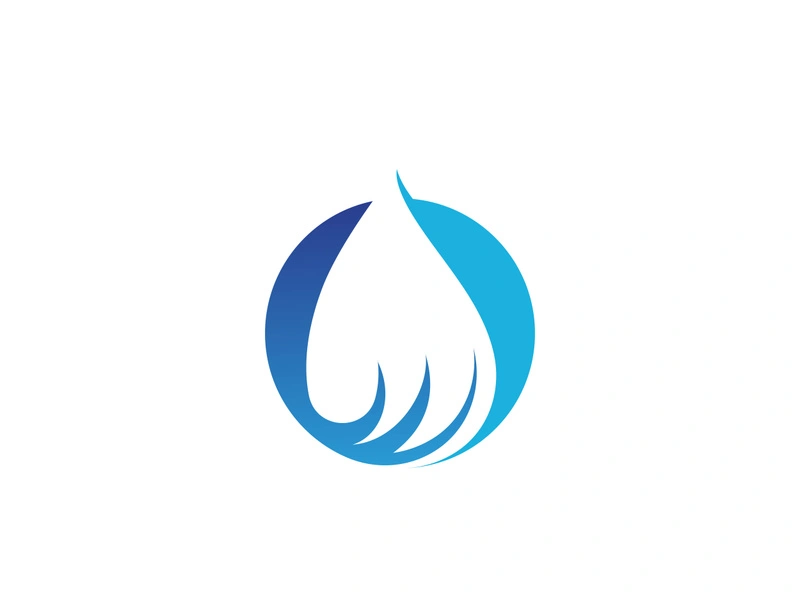 Water drop Logo Template vector