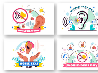10 World Day of the Deaf Illustration