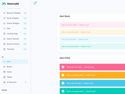 MaterialM Free Vuetify Nuxtjs Admin Template