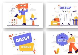 11 Daily Deals of The Day Illustration