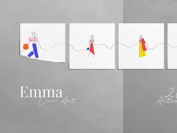 EMMA Line Art Woman & Lifestyle preview picture