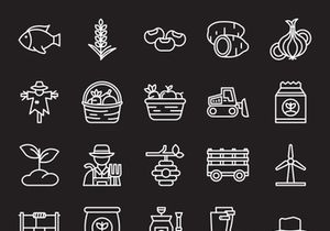 Agriculture Icon Set V2