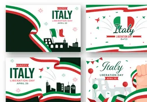 16 Italy Liberation Day Illustration