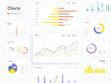 Free Charts for Sketch preview picture