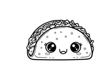 Cute brain character smiling vector illustration flat design