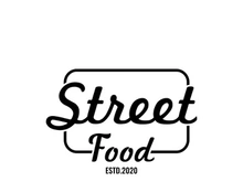 street food logo for restaurant.