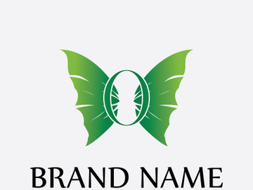 Butterfly logo design preview picture