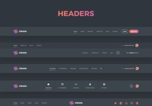 Grada - Free Figma UI Kit