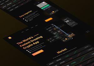 Crypto Landing Page - Cripty