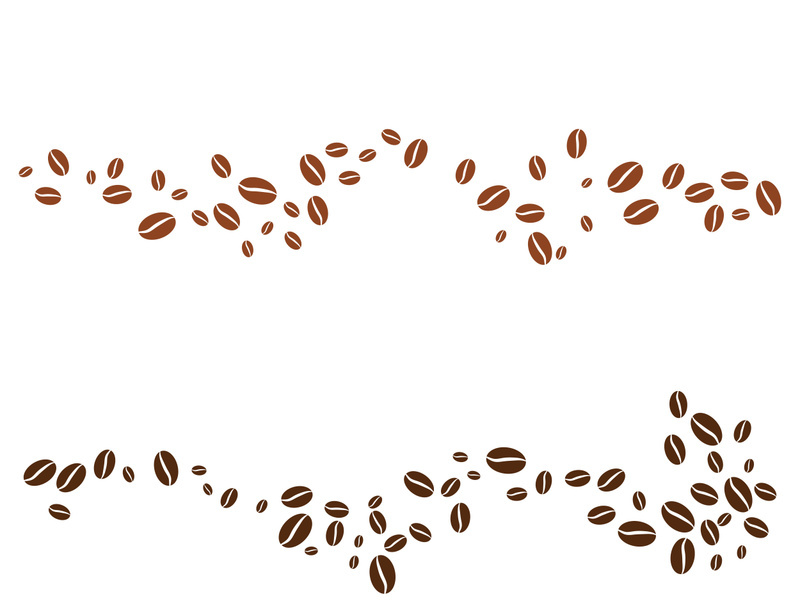 Coffee bean icon illustration