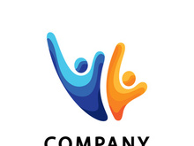 Healthy life People Logo template. Vector illustration.