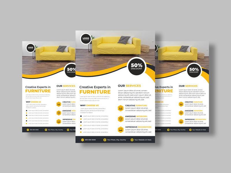Furniture Sale Flyer template Ver-2