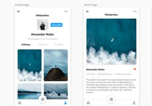Instagram-like Travel app design