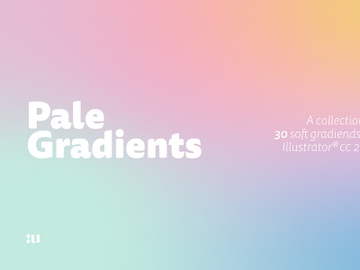High-Resolution Pale Gradients Freebie preview picture