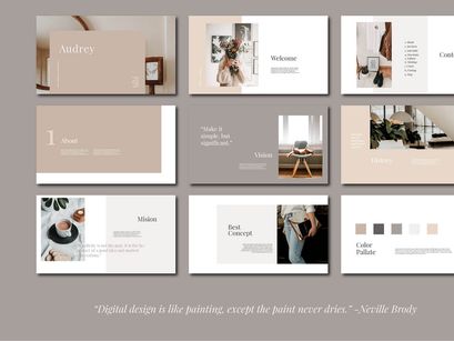 Audrey - PowerPoint Template