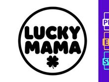 Lucky Mama Circular Logo