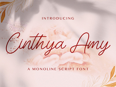 Cinthya Amy - Handwritten Font